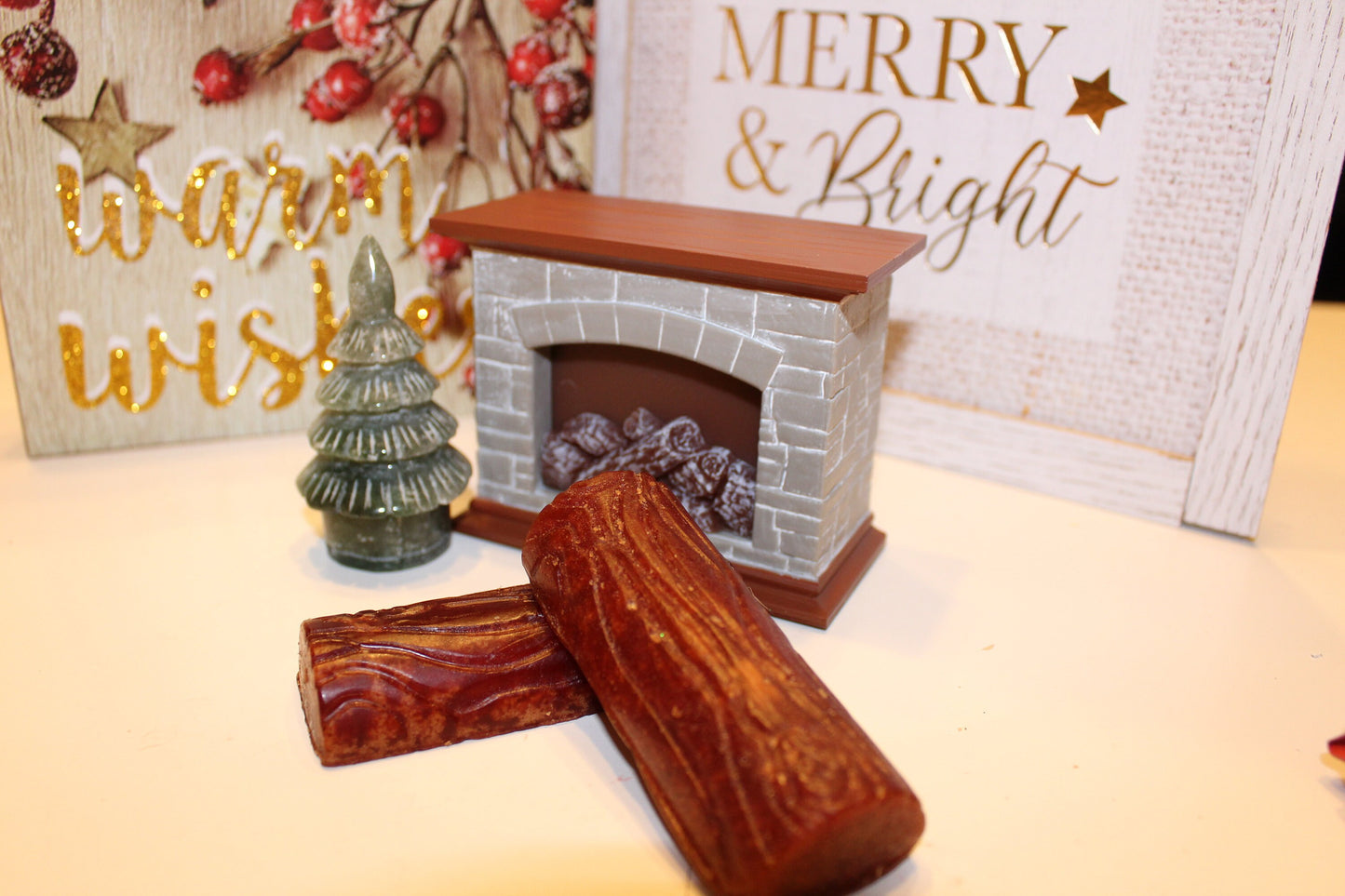 Yule Log Wax Magic Melt | Winter Solstice | Crackling Fire Fragrance
