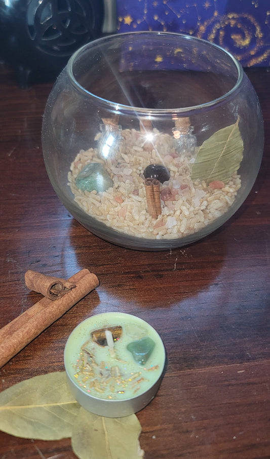 Money Manifestation Bowl | Abundance + Prosperity Drawing Ritual Spell | DIY Witchy Altar Tools | Make Your Own Magic Kit